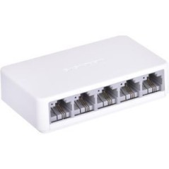 "Mercusys MS105 5-Port Fast Ethernet Switch - Reliable Networking Solution for Home & Office"